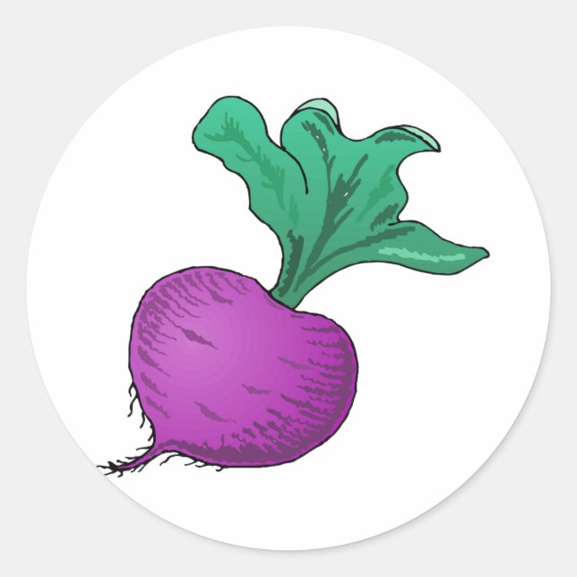 Beets Classic Round Sticker (Front)