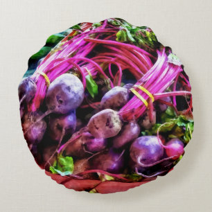 _Beets Round Pillow