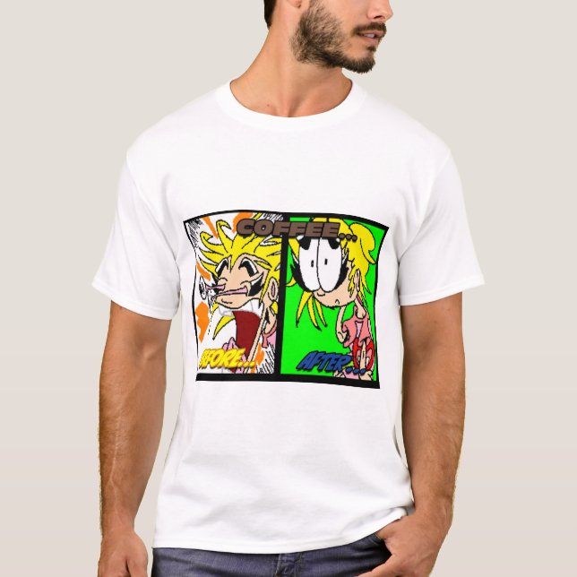 Before / After Coffee Shirt (Front)