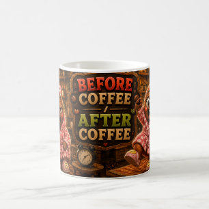 Before and After Coffee Mug