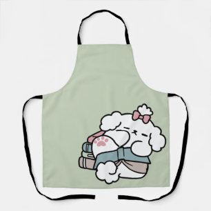 Before Bedtime with My Pup – Book and Dog Lover  Apron