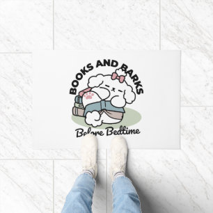 Before Bedtime with My Pup – Book and Dog Lover Doormat
