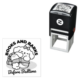 Before Bedtime with My Pup – Book and Dog Lover Self-inking Stamp