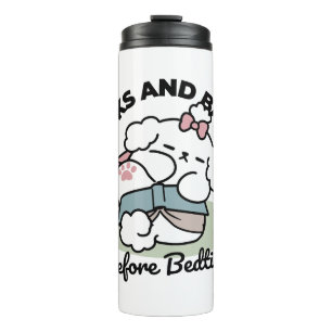 Before Bedtime with My Pup – Book and Dog Lover Thermal Tumbler