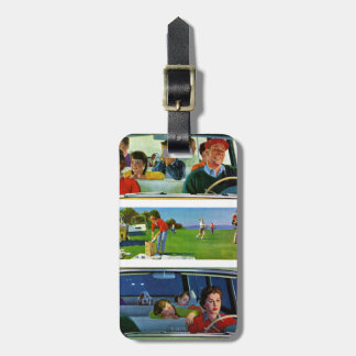 Before, During & After Picnic Luggage Tag