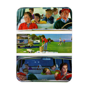 Before, During & After Picnic Magnet