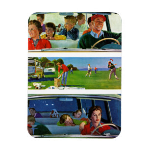 Before, During & After Picnic Magnet