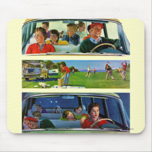 Before, During & After Picnic Mouse Mat
