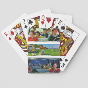 Before, During & After Picnic Playing Cards