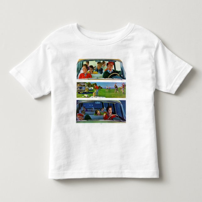 Before, During & After Picnic Toddler T-Shirt (Front)