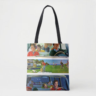 Before, During & After Picnic Tote Bag