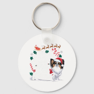 Before I Explain How Much You Know Xmas Papillon O Key Ring