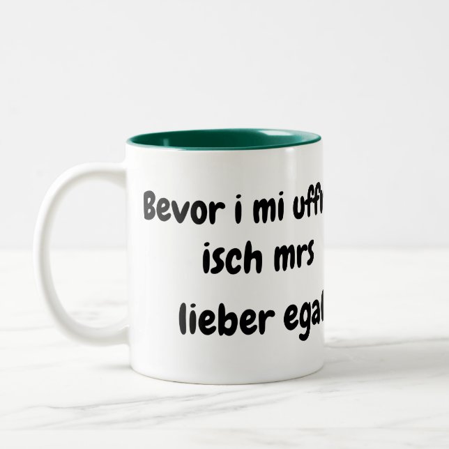 Before i mi uffreg...... Two-Tone coffee mug (Left)