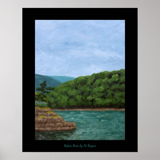 Before Rain Art Print (Front)