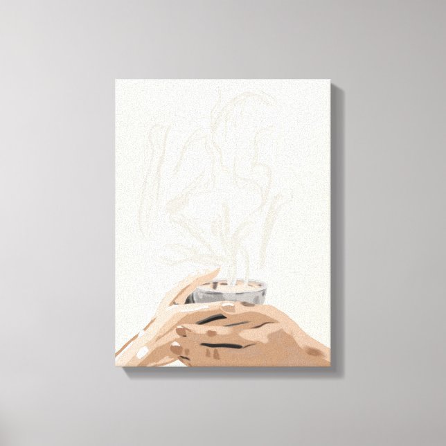 Before Roots – Quiet Beginnings of Care Canvas Print (Front)