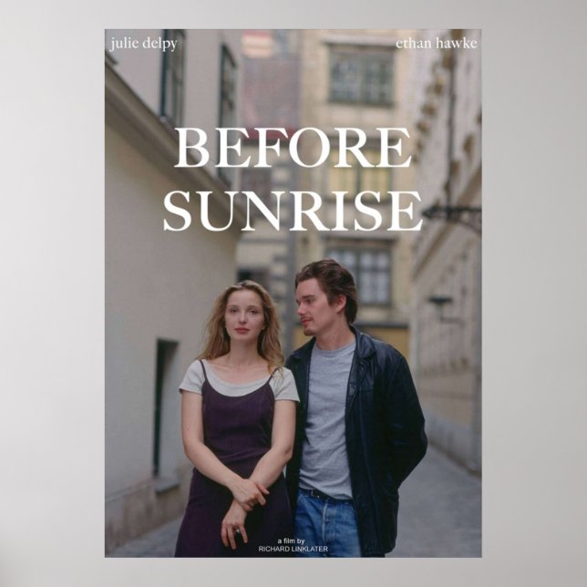 Before sunrise poster (Front)