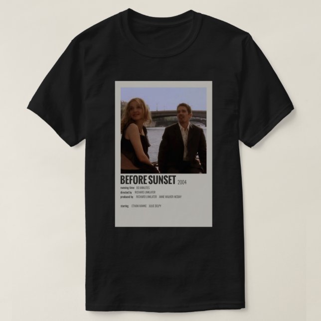 Before Sunset (2004)             T-Shirt (Design Front)