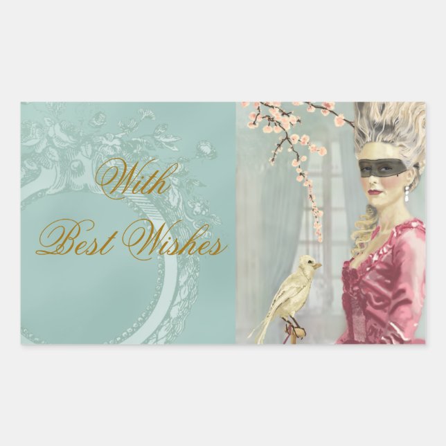 Before the Ball Rectangular Sticker (Front)