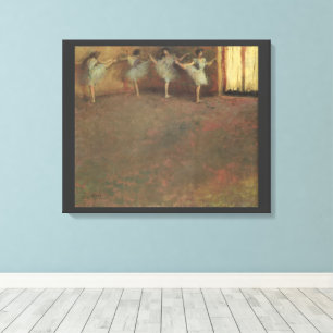 Before the Ballet by Edgar Degas, Vintage Fine Art Canvas Print
