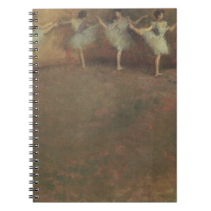 Before the Ballet by Edgar Degas, Vintage Fine Art Notebook