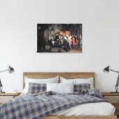 Before the Confession, 1877 Canvas Print (Insitu(Bedroom))