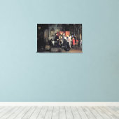 Before the Confession, 1877 Canvas Print (Insitu(Wood Floor))
