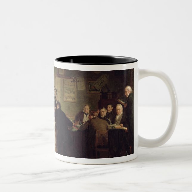 Before the Magistrates Two-Tone Coffee Mug (Right)