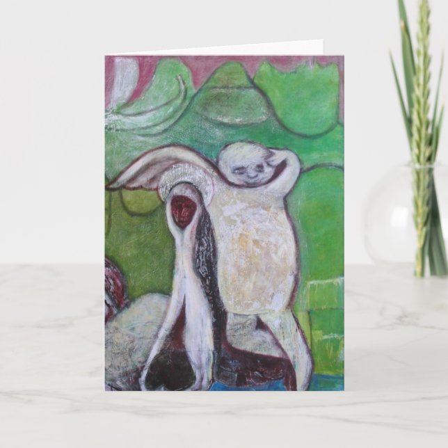 Before the Orchard Greeting Card (Front)