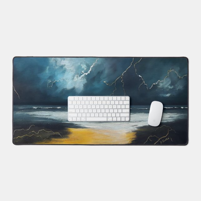 Before The Storm – Abstract Seascape Desk Mat (Keyboard & Mouse)