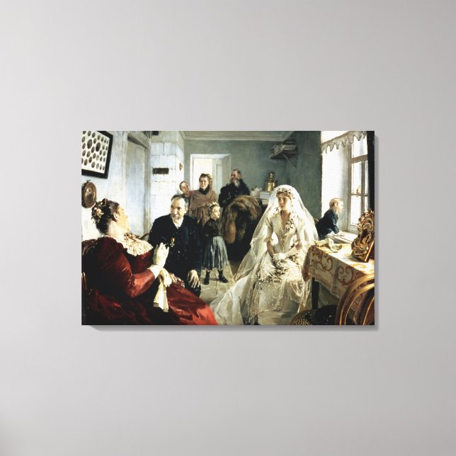 Before the Wedding, 1880s Canvas Print (Front)