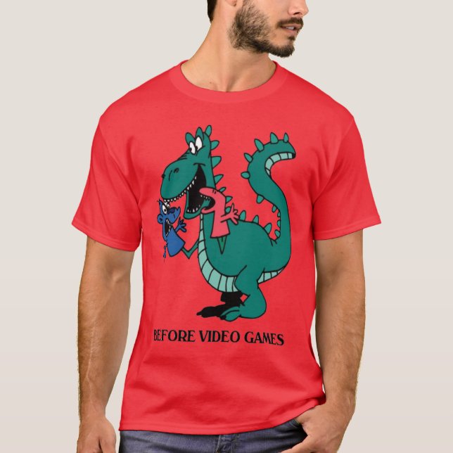 Before Video Games T-Shirt (Front)