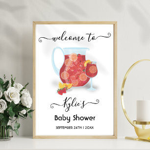 Before we Do we Drink Sangria Welcome Sign