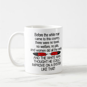 Before White Man Came 2 USA Coffee Mug
