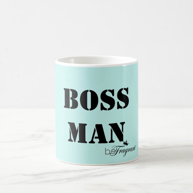 beFragrant Classic White Mug Boss Man (Center)