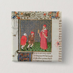 Beggars 15 Cm Square Badge