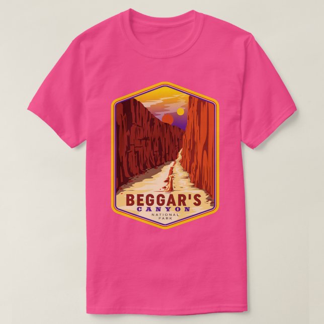 Beggars Canyon National Park T-Shirt (Design Front)