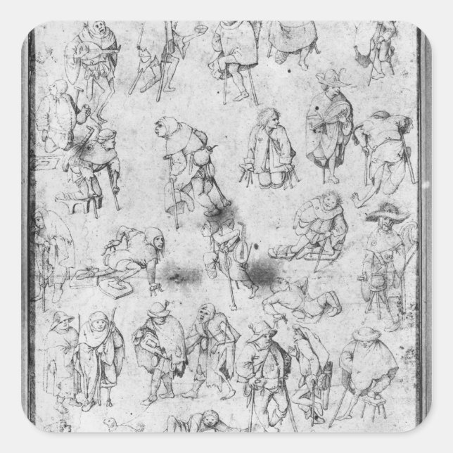Beggars Square Sticker (Front)