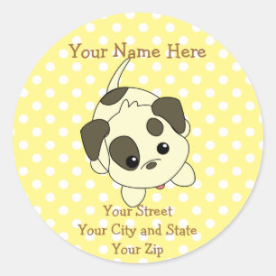 Beggin Puppy Classic Round Sticker