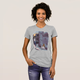 Begging Cat Grey Women's T-Shirt