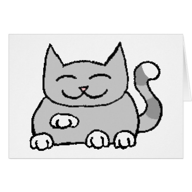 Begging Lucky Cat (Front Horizontal)