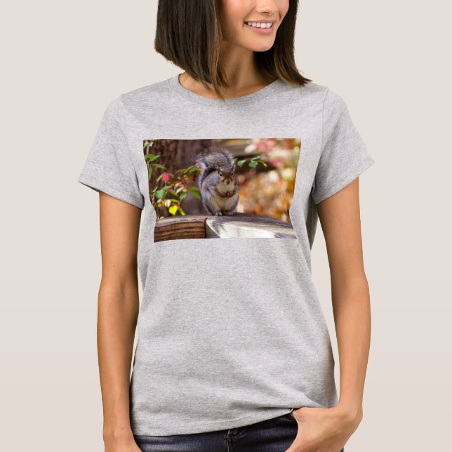 Begging Squirrel T-Shirt (Front)