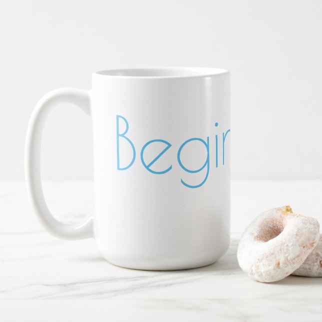 Begin Again Mug (With Donut)