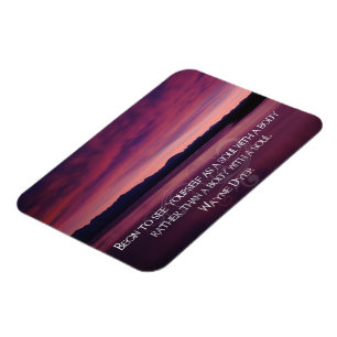Begin To See Yourself Inspirational Photo Magnet