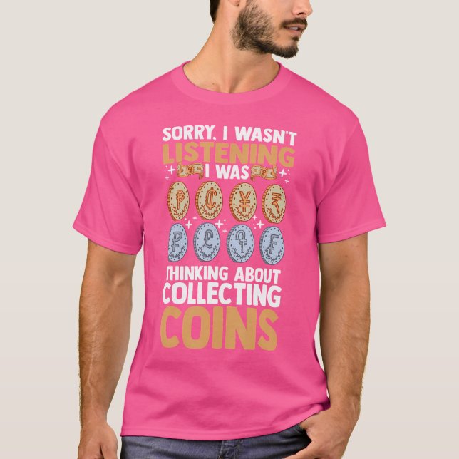 Beginner Funny Money Collecting T-Shirt (Front)