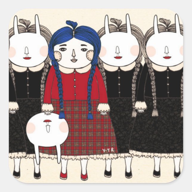 Beginning 2013 square sticker (Front)