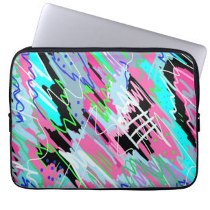 Beginning to Bloom Abstract Laptop Sleeve