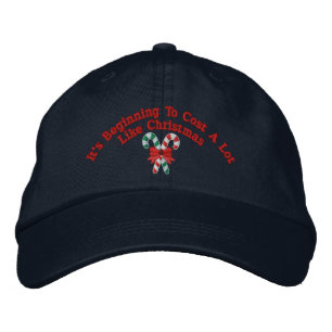 Beginning To Cost A Lot Like Christmas Embroidered Hat
