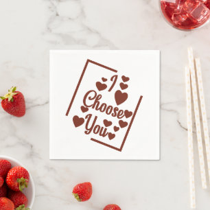 Begins With A Kiss Collection Napkins