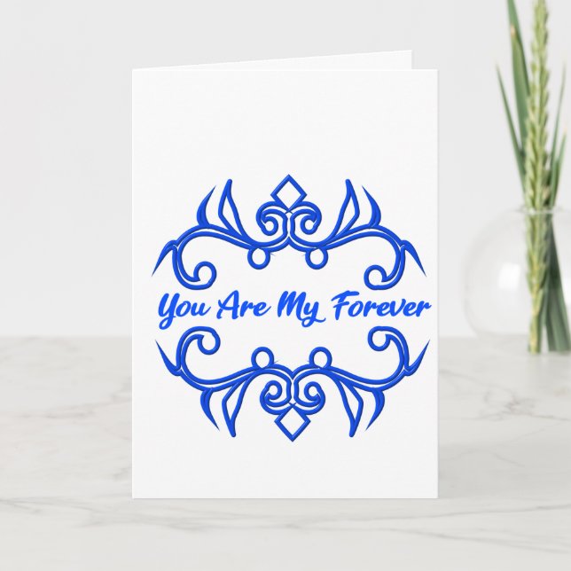 Begins With A Kiss Collection  Thank You Card (Front)