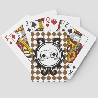 Begird Ivory (Brown) Playing Cards